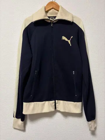 Puma 집업 자켓 네이비/아이보리