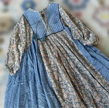 MARKET (마켓) 사라사 프린트 카프탄 원피스 Coen