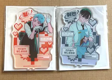 에이리언 스테이지 에이스테 애니 카페 아크릴 스탠드 티르 이반