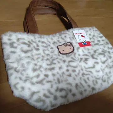 키티 시마무라 토트백 레오파드 무늬 일광화상 키티