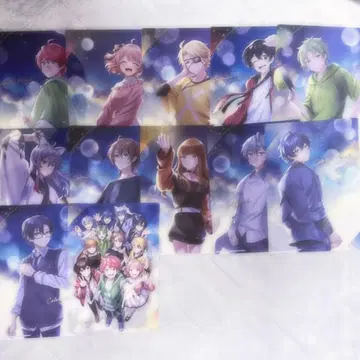 컬러풀 피치 카라피치 클리어 포스터 2 컴플리트 세트