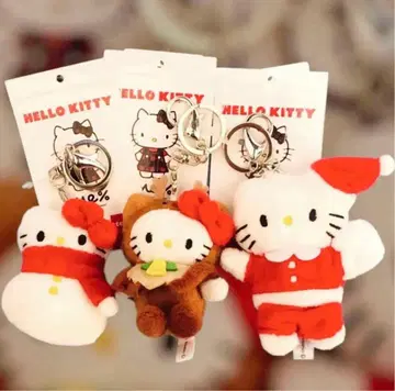 로리즈팜 헬로키티 Me 토이 키링 3 X'mas