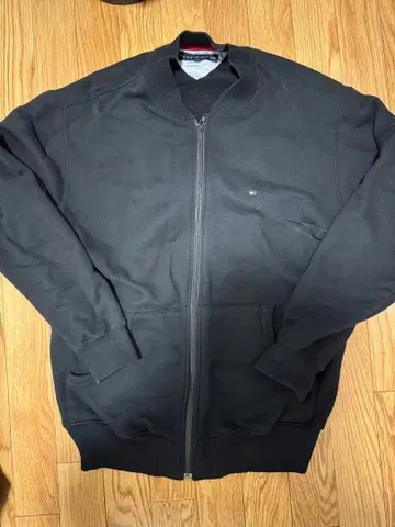 TOMMY HILFIGER 블랙 집업 M