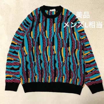 Makes Style! 3D 니트 스웨터 멀티 컬러