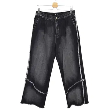 하레 HARE 컨버트 프린지 데님 팬츠 HA010130TO