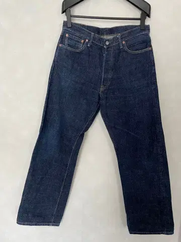 초레어 오니데님 창립 초기 제작품 다크 블루 스트레이트 데님