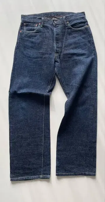 초레어 오니데님 창립 초기 제작품 다크 블루 스트레이트 데님