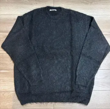 AURALEE BRUSHED SUPER KID MOHAIR KNIT 5