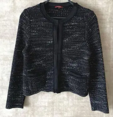 AMACA 노카라 자켓 40 사이즈 블랙 계열