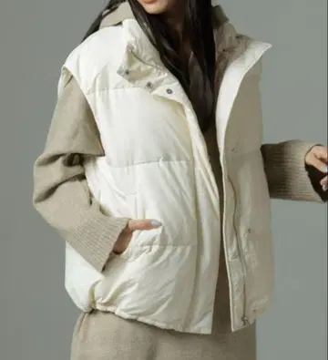 나노 유니버스 블루종 아우터 충전솜 스탠드 카라 와이드 베스트