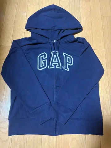 GAP 네이비 집업 후드티