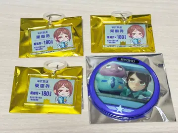 료코 은하 특급 밀키 서브웨이 만화전 캔뱃지 멀티 마커