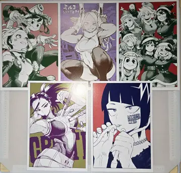 히로아카 원화전 캔 엽서