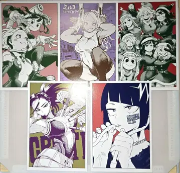 히로아카 원화전 캔 엽서