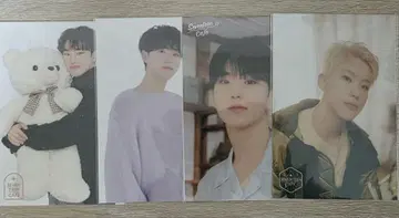 SEVENTEEN 호시 카페 엽서 4장 세트
