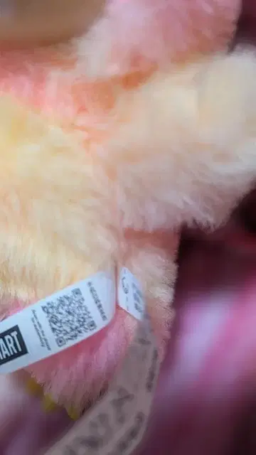 정품 라부부 봉제 인형 본체 로이 카드 포함