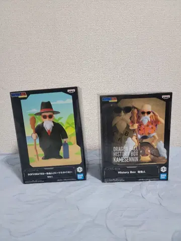 드래곤볼 카메센닌 SOFIMATES & HISTORY 피규어 2체