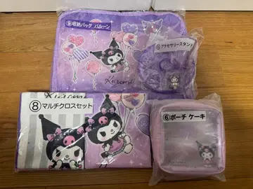 산리오 복권 쿠로미 복권 4점 세트