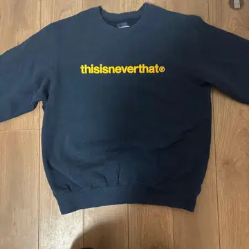 thisisneverthat 네이비 트레이닝복 맨투맨 M