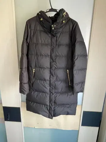 SIMPLICITE 블랙 다운 자켓 후드 부착 새상품급