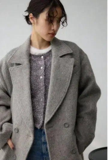 AZULBYMOSSY 더블 테일러드 재킷