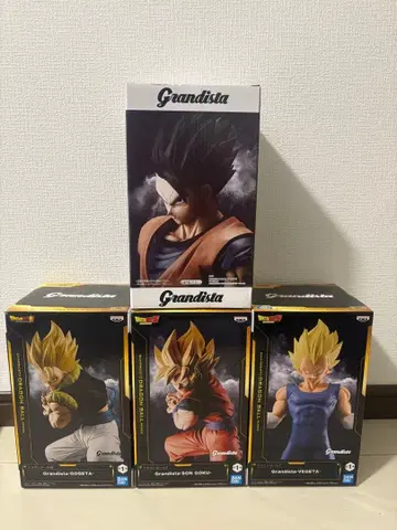 Grandista 드래곤볼 피규어 4개 세트