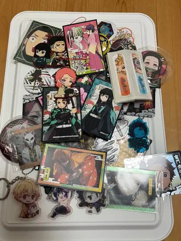 귀멸의 칼날 아크릴 키링 세트