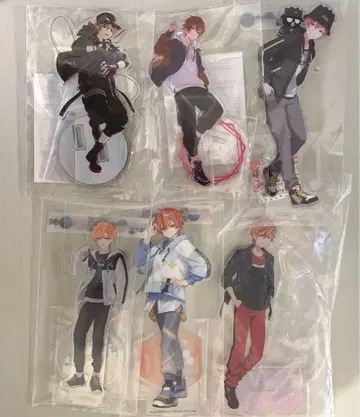 시노노메 아키토 아크릴 스탠드 6개 세트 덤 포함