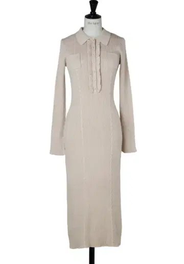 herlipto Margot Knit Long Dress