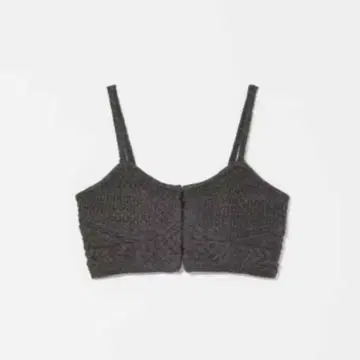 [ eaphi ] MIX PATTERN KNIT BUSTIER