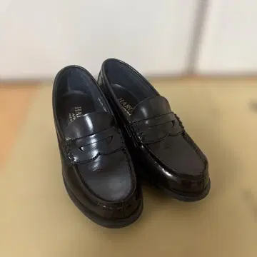 HARUTA 블랙 로퍼 22.5cm