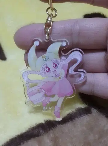 꿈의 크레용 왕국 아크릴 키링 실버 공주