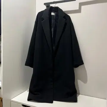 Ungrid 블랙 롱 코트