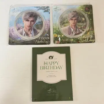 연애와 심공 신 생일 캔뱃지 특전 포토 카드