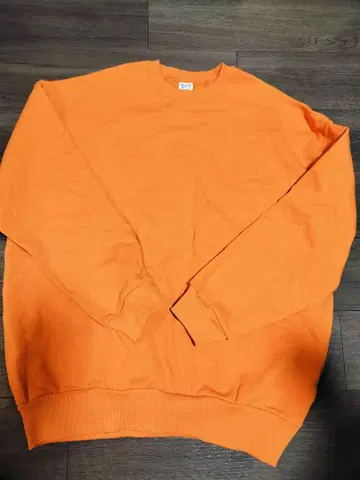 리복 오렌지 트레이닝복 L 사이즈