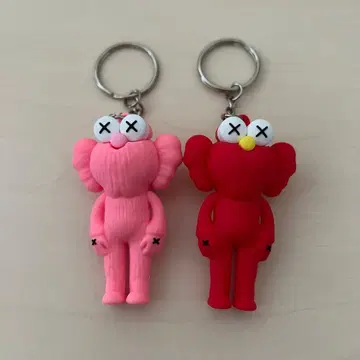 KAWS 카우스 러버 피규어 키링 세트