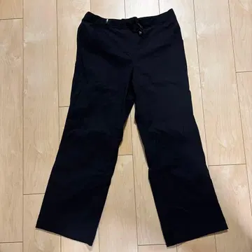 mont-bell 블랙 스트레치 팬츠 L