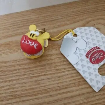 택 포함 새상품 초레어 푸우 마카롱 스트랩