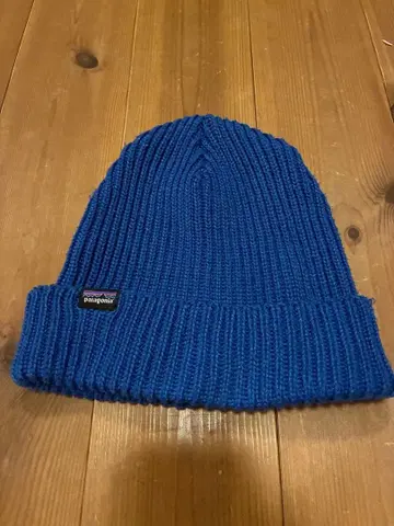 patagonia 파랑 니트 모자