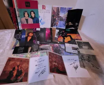 B'z 사인 포함 엽서 다수