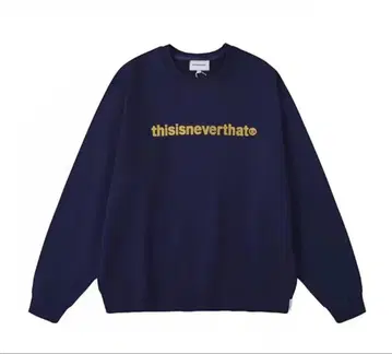 thisisneverthat 네이비 맨투맨