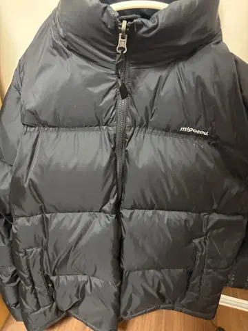 migotou. 발수 다운 자켓 블랙