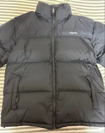 migotou. 발수 다운 자켓 블랙