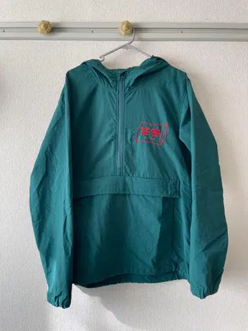 카쿠오잔 라다 나일론 아노락 후드티