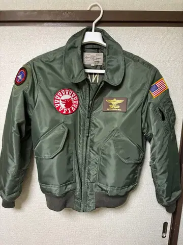 AVIREX CWU45 커스텀 자수 패치