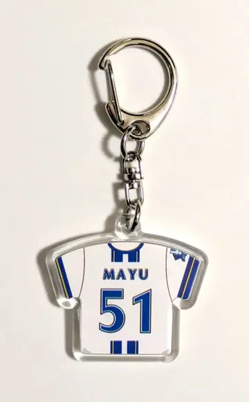 무지개 콘키스타도르 쿠리하라 마유 키링 베이스터즈 유니폼 디자인