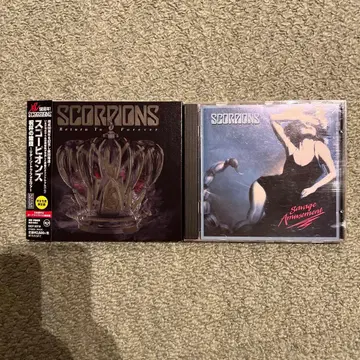 SCORPIONS 일본 국내 오비 부착 초회반 2장 세트