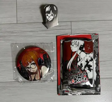 페르소나 5 사쿠라 후타바 중국 캔뱃지 세트