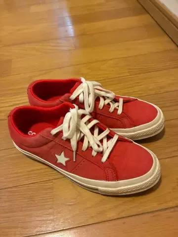 CONVERSE ONE STAR 레드 스니커즈