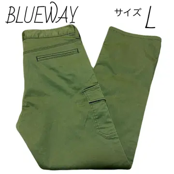 블루웨이 BLUEWAY 카고 팬츠 사이즈 L 스트레치 팬츠